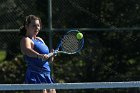 WTen vs Assumption  Wheaton College Women’s Tennis vs Assumption College. - Photo By: KEITH NORDSTROM